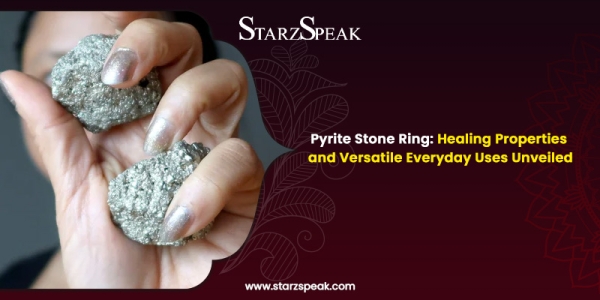  Pyrite Stone Ring
